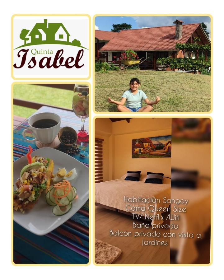 Quinta Isabel, Casa De Huespedes & Cafeteria Bed and Breakfast Macas Exterior foto
